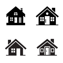 Modern Home Icon Logo, House Logo, Property Logo