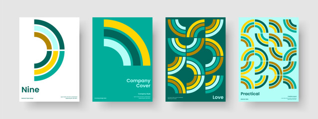 Fototapeta premium Abstract Report Design. Isolated Book Cover Template. Modern Poster Layout. Flyer. Brochure. Business Presentation. Background. Banner. Notebook. Magazine. Newsletter. Journal. Advertising