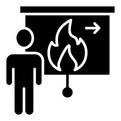 Evacuation Drill Icon