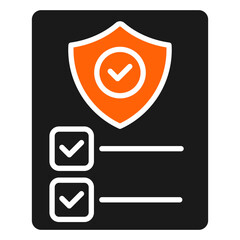Safety Checklist Icon