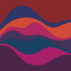 ABSTRACT BACKGROUND HAND DRAWN ORGANIC SHAPES. PASTEL COLOR FLAT DESIGN VECTOR TEMPLATE FOR WALLPAPER, COVER DESIGN