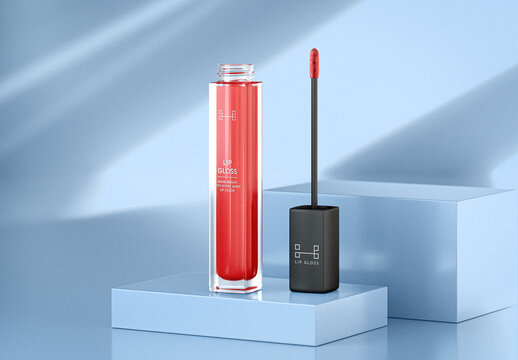 Lip Gloss Mockup