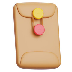 3D Icon of Office and School Equipment