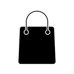 bag icon set in thin line fill style