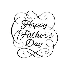 Happy father's day typography design, father's day t shirt