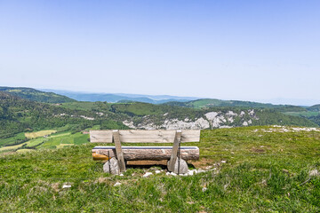 Weissenstein, Hausberg, Aussichtspunkt, Wanderweg, Holzbank, Röti, Hasenmatt, Mittelland, Jura,...
