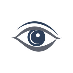 Modern Eye Vision Logo with Clean Lines