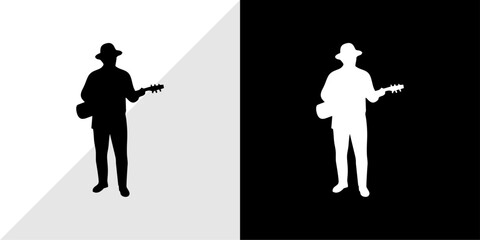 silhouette of people with their daily activities