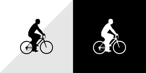 Obraz premium silhouette of people with their daily activities