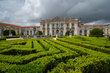 Beautiful View Old Historic Queluz