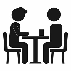 silhouette of a man and woman