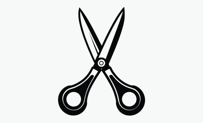 Scissor Silhouette Vector Icon