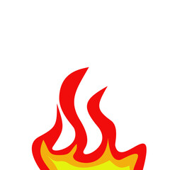 Fire abstract icon