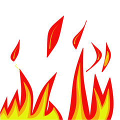 Fire abstract icon