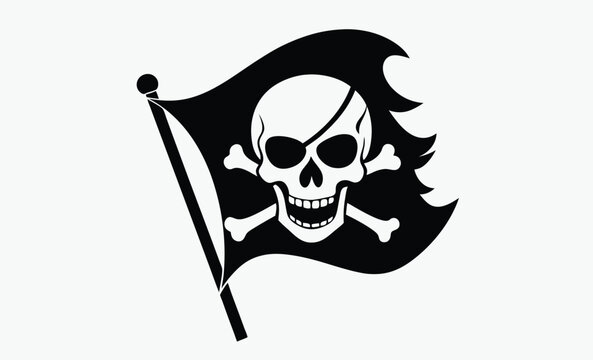recommend clip art: Pirate Flag Skull Icon