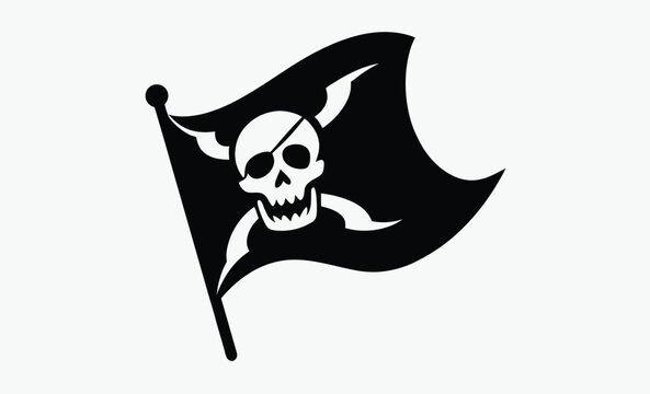 recommend clip art: Pirate Flag Skull Icon