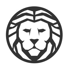 black and white circle