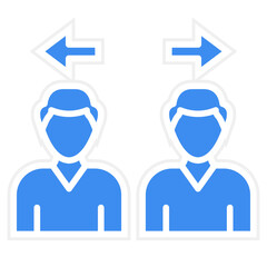 Conflicting Thoughts Icon Style