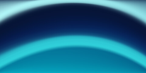 Studio dark blue green gradient background, neon light glowing bright floor and wall, empty room interior for display product in night tone and shiny surface for car,