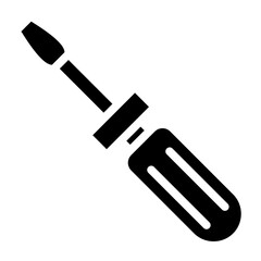 Screwdriver Line Icon Style