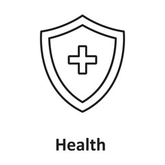 Health insurance :Vector Icon which can easily modify or edit