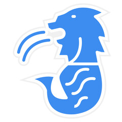 Merlion Icon Style