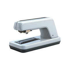 Streamlined white stapler a symbol of office efficiency and organization on transparent background