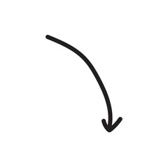 UI/UX Hand-Drawn Arrow - Navigation Component