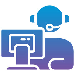 Call Center Operator Icon