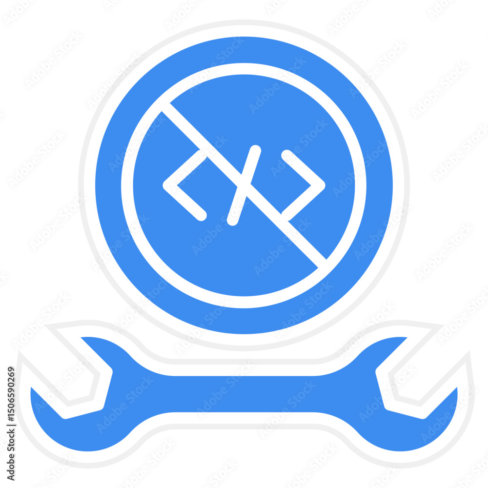 Poster no code tool icon style
