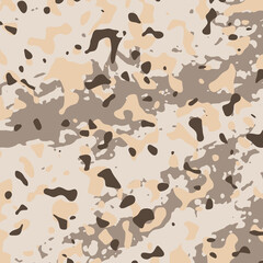 Light beige and brown desert camouflage with abstract pattern elements, ideal for business use, digital backdrops, fishing camouflage design, curtain fabrics, mobile covers, and wallpaper.