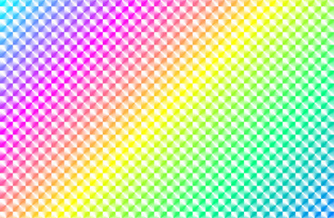 Fototapeta premium Rainbow Holographic Seamless Pattern with Spin Texture