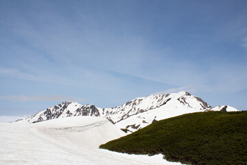 5月・春の室堂（立山黒部アルペンルート）の雪景色２