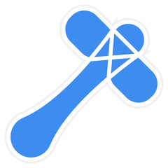 Prehistoric Tool Icon Style