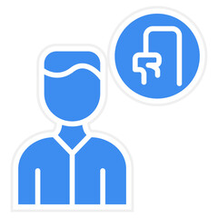 Fight Flight Icon Style