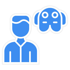 Animal Hoarding Icon Style