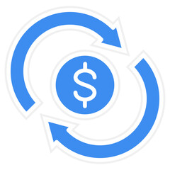 Cash Flow Icon Style