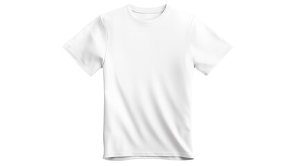 Classic White T-Shirt Mockup Perfect for Branding and Apparel Designs