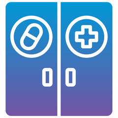 Obraz premium Lab Microscope Icon