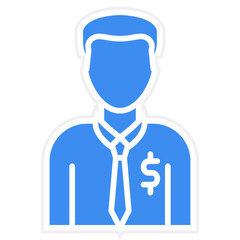 Salesman Icon Style