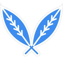 Feathers Icon Style