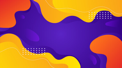 Wave Fluid Gradient Vector Background