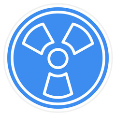 Radiation Icon Style
