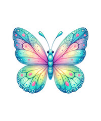 Adorable Kawaii Butterfly Sticker Collection 
