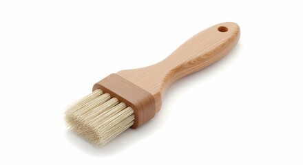 Wooden Pastry Brush with Natural Bristles for Kitchen Baking