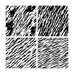 scratch texture pattern set seamless vector
