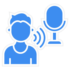 Voice Recognition Icon Style