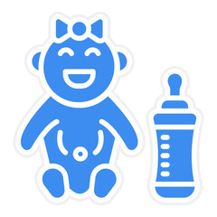Baby Girl Icon Style