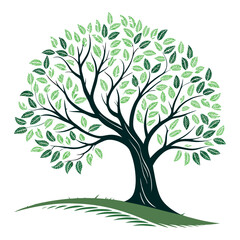 Obraz premium tree logo for your company