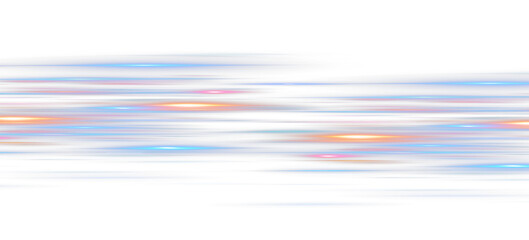 Speed Effect with Blue Light Lines – Motion Trail Vector on White Background, Abstract Fast Movement Design, Glowing Stripes for Tech Banner, Futuristic Dynamic Energy Illustration.PNG